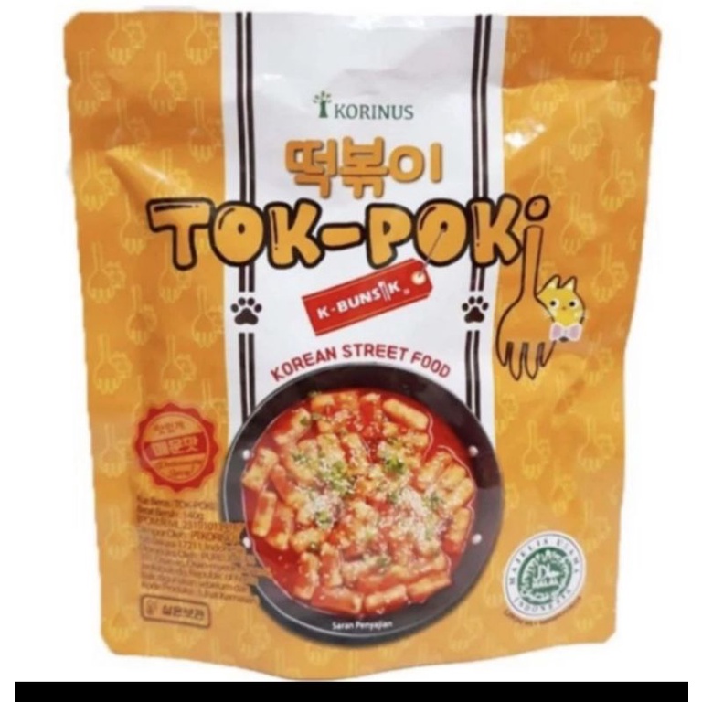 

K - BUNSIK TOK-POKI | KOREAN RICE CAKE | Produk: KOREA