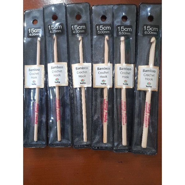 Bamboo Crochet Hook Tulip