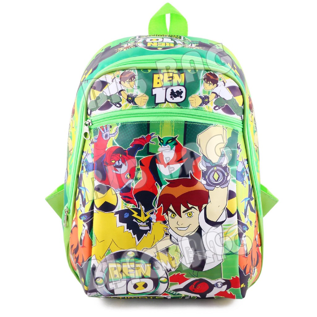 Tas Ransel Anak Karakter - BEN 10 - TOBOT -HULK Tas Ransel Sekolah Anak - Anti Air - BUNCIT