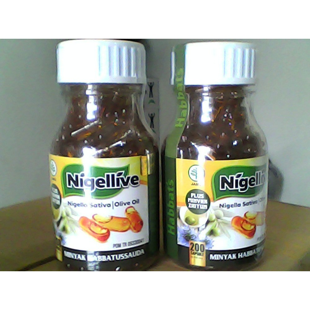 NIGELLIVE Minyak Habbatussauda + Minyak Zaitun