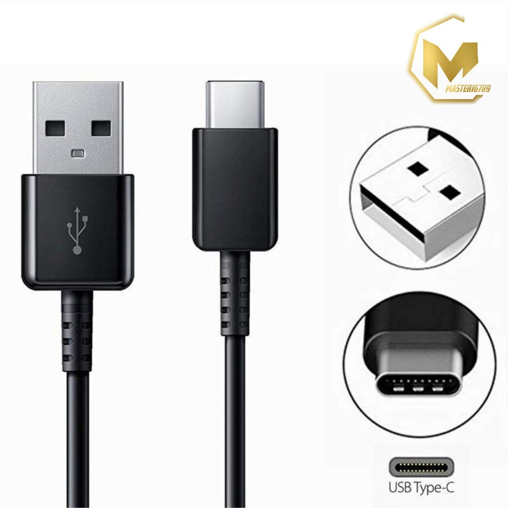 Kabel data Samsung Fast Charging tipe c usb original S10+ S10 S9 S9+ S8 S8+ NOTE7 NOTE8 NOTE9 MA155