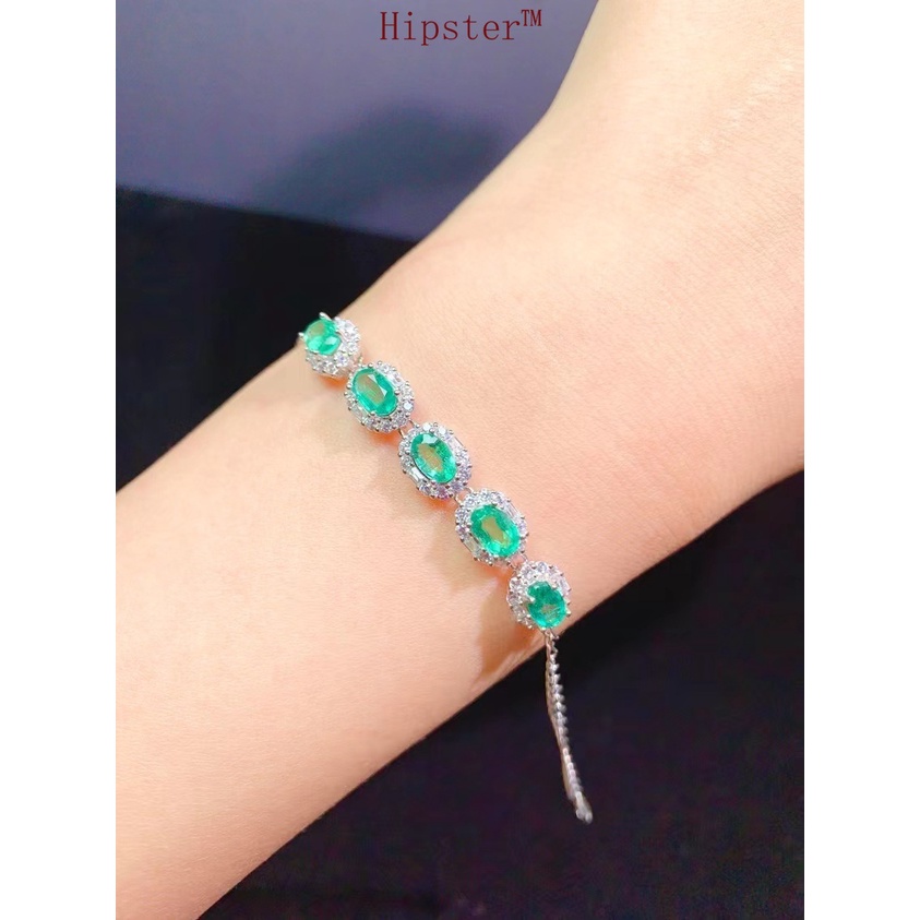 Colored Gems Bracelet Natural Sapphire Women