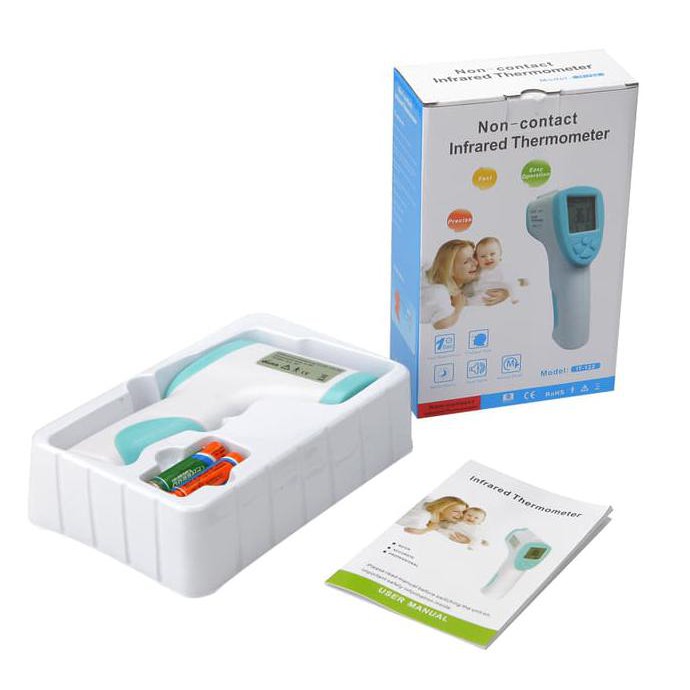 Non-Contact Infrared Thermometer It122/Termometer Tembak Laser Pointer