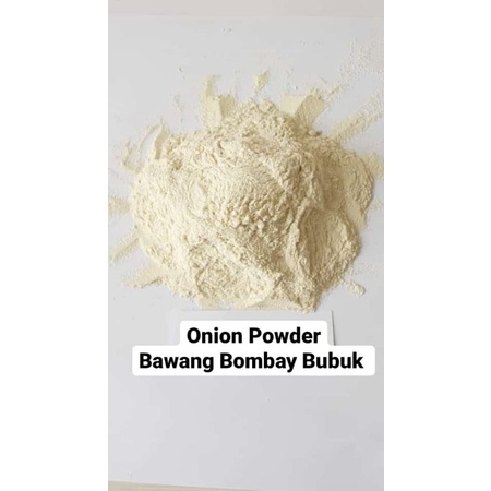 

Bawang Bombay Bubuk / Onion Powder 250 GR Murni Halal Import / Premium Quality.