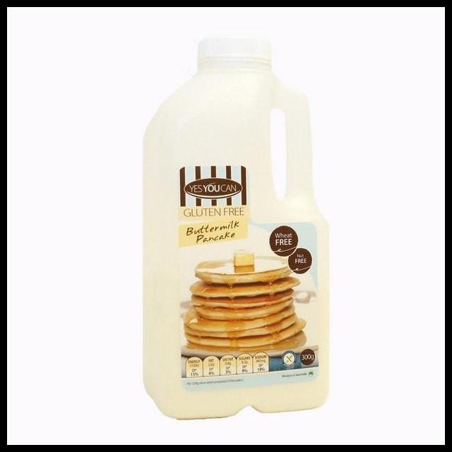 

TERBARUU!! Yes You Can Buttermilk Pancake / Gluten Free PreMix Pancake 300 gr SALE