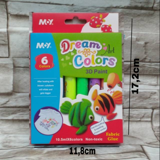 

MOY - DREAM COLORS ART 6 Warna MY-801
