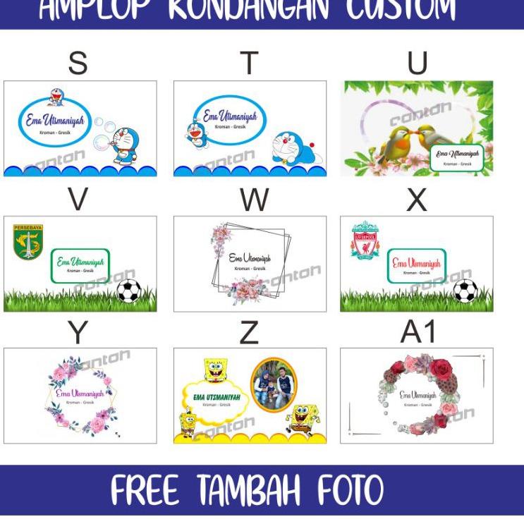 

Bagus Dipakai.. amplop kondangan custom