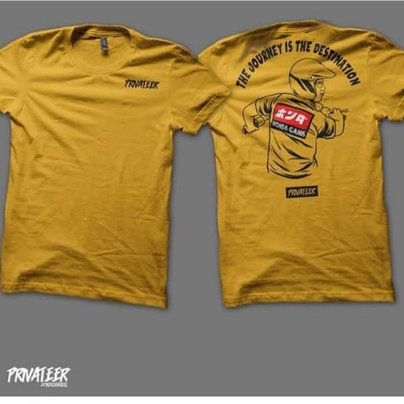 Kaos Privater The Journey is the destination original privater_Merch