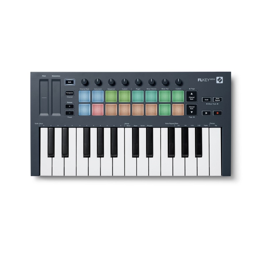 Novation FLKey Mini 25 Key FL Studio Midi Controller Mini Keyboard