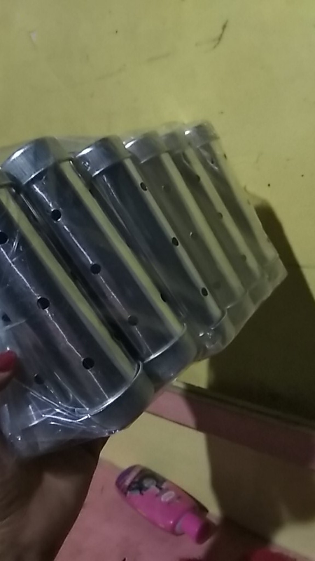 Cetakan Lontong Aluminium Diameter 4cm Panjang 15cm