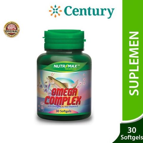 NUTRIMAX OMEGA COMPLEX 8IN1 30`S / Omega 3 / Suplemen Jantung Lc