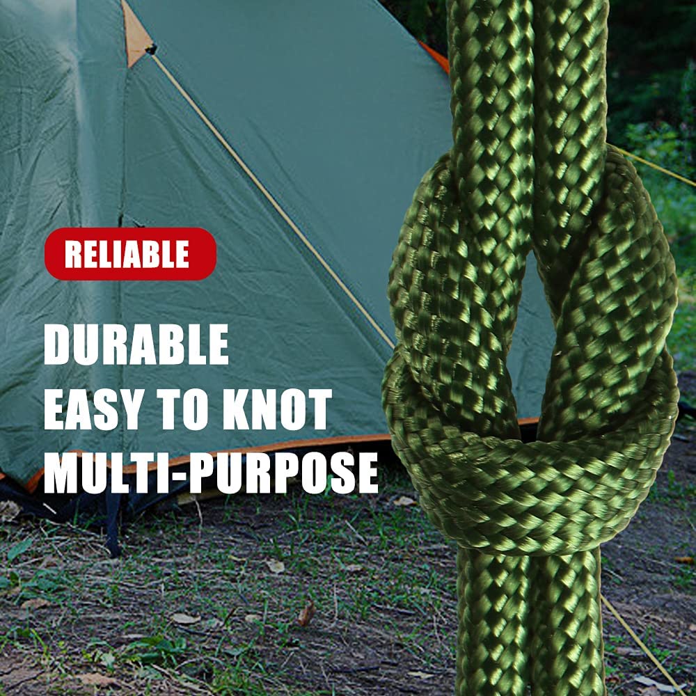 100m 9 Core Outdoor Camping Parachute Rope/4mm Camping Hiking Umbrella Tent Lanyard /Bracelet Weaving Cord/ Traction Rescue Climbing Rope