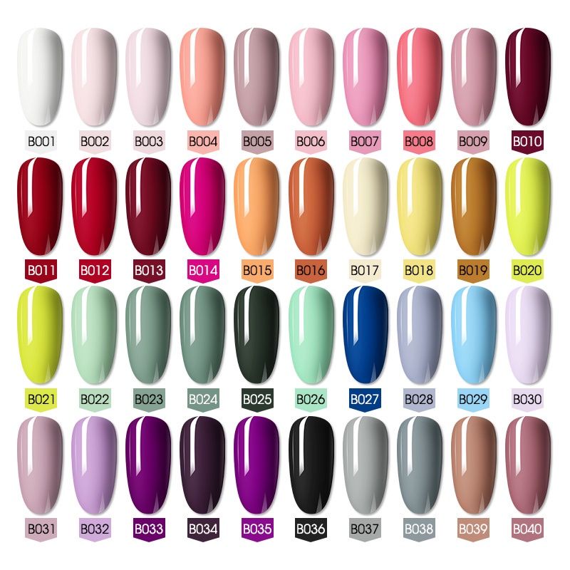 ( 1-40 ) ROSALIND Gel Nail Polish UV LED Nail Art / Kutek / Cat Kuku Murah