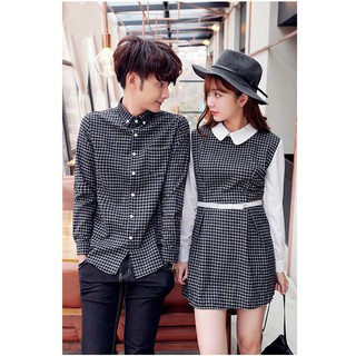 FREE ONGKIR BAJU  COUPLE  PASANGAN KEMEJA  DRESS TERUSAN 