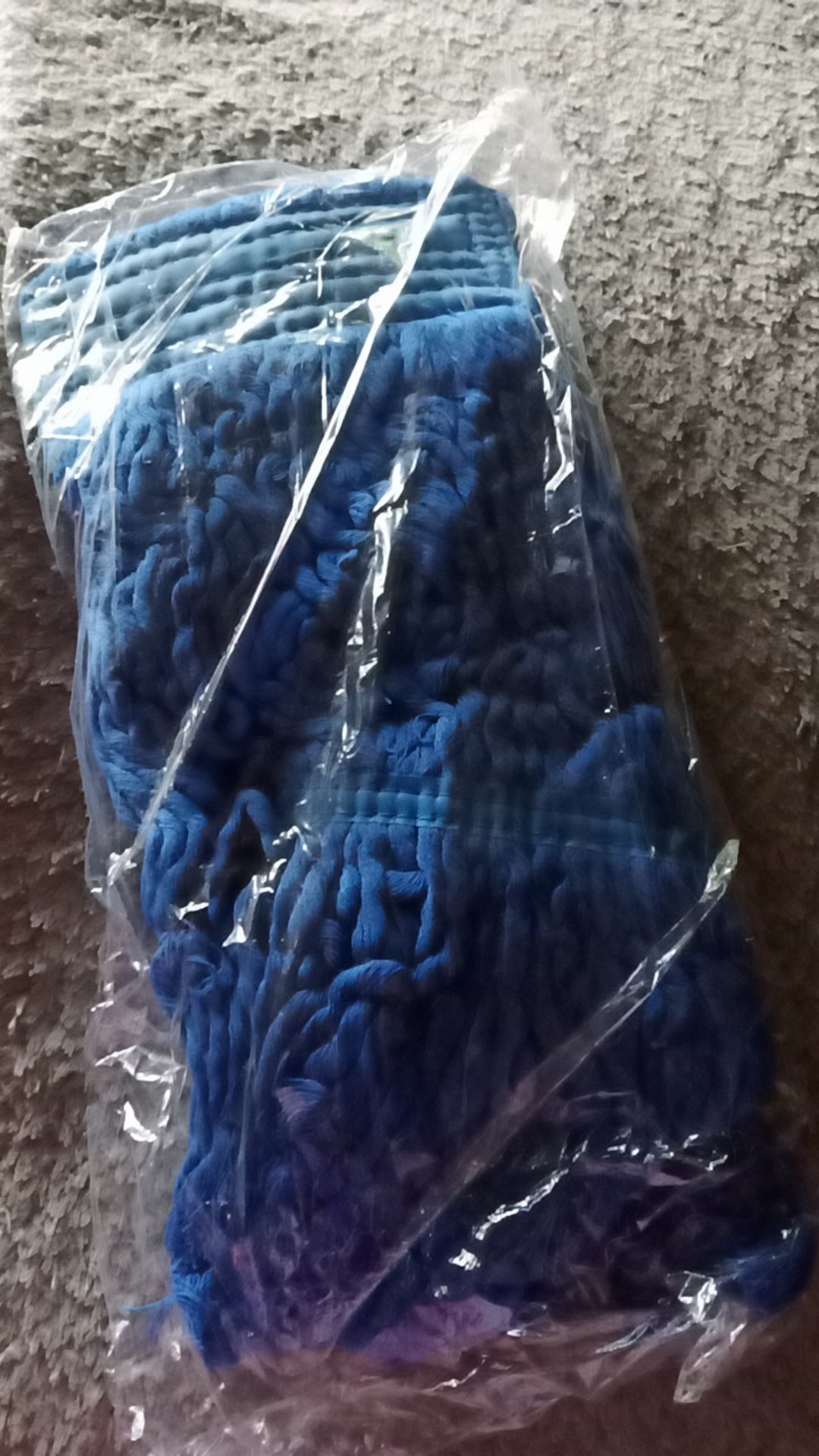 Kain Pel Kain Mop Alat Pel Lantai Refill Mop Biru