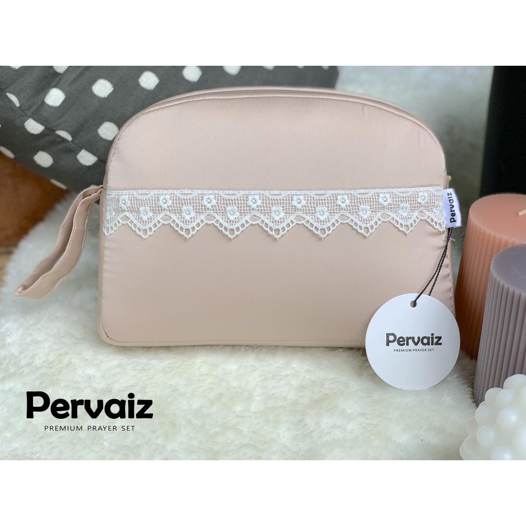 PERVAIZ MUKENA SILK PREMIUM || MOONS