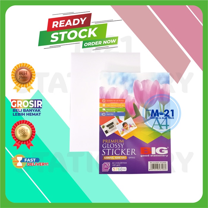 

KERTAS STICKER BIG 160 GSM