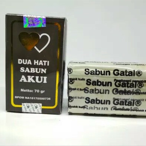 Sabun Gatal AKUI Sulfur Belerang /Sabun Belerang /Sabun Gatal Kurap Kudis Kadas - Sabun Akui Original