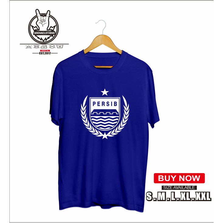 Kaos Baju Persib Bandung Logo Persib Kaos Bola Arena Clothing Shopee Indonesia