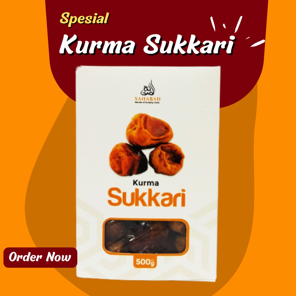 

Kurma Sukkari Premium 500 Gram