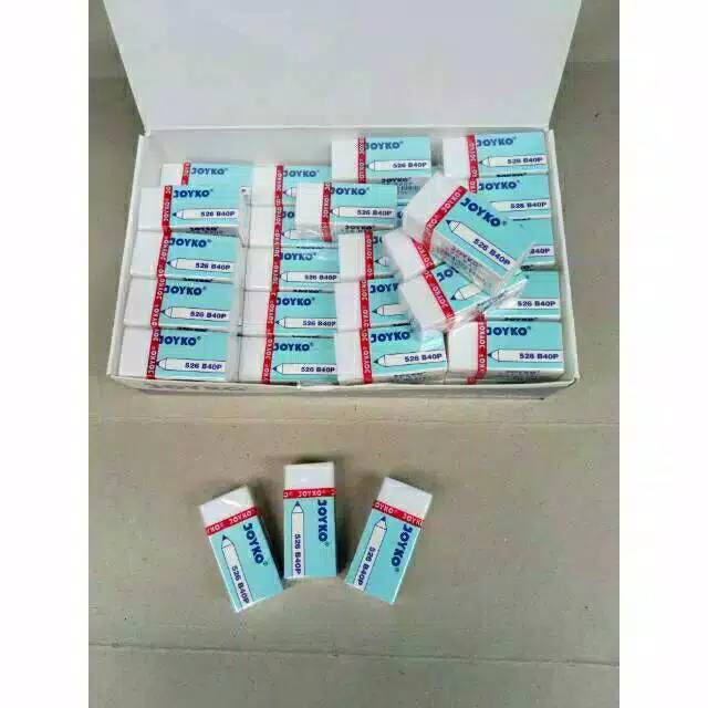 

PENGHAPUS PENSIL JOYKO ( PUTIH ) KECIL ISI 40PCS