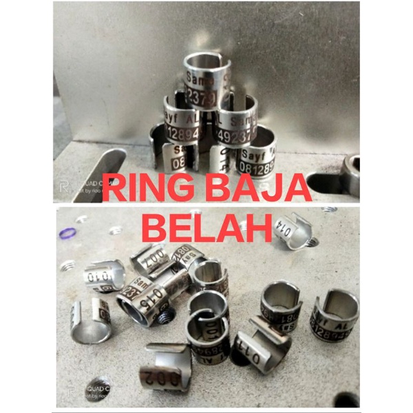 Jual RING BAJA BELAH HANYA UNTUK MERPATI DEWASA. | Shopee Indonesia