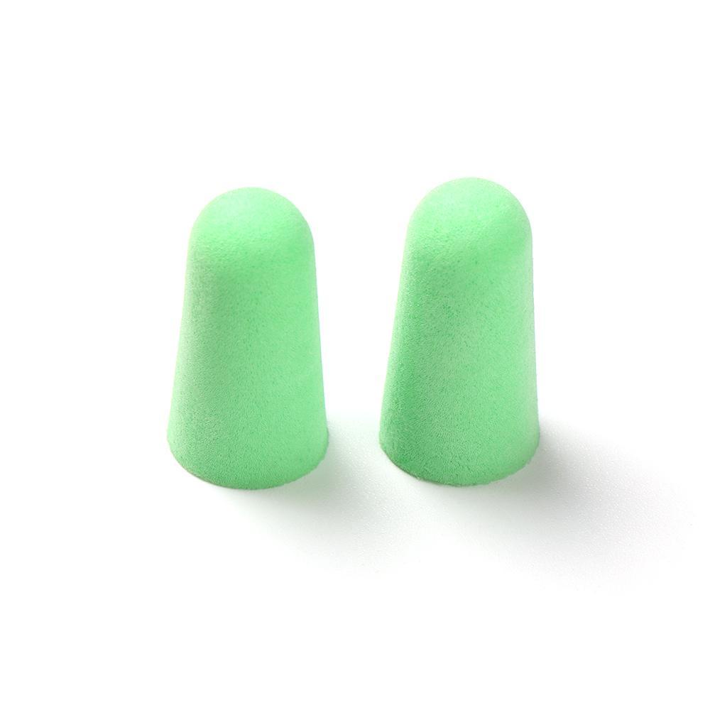 Suyo 1/5pasang Penyumbat Telinga Lembut Travel Tidur Anti Bising Bentuk Lancip