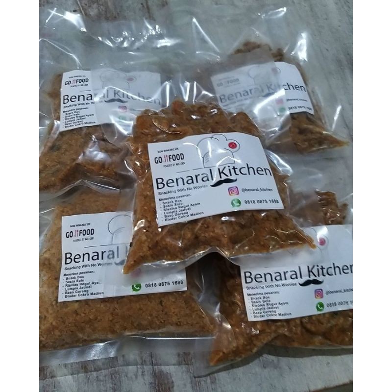 

bumbu pecel madiun homemade asli