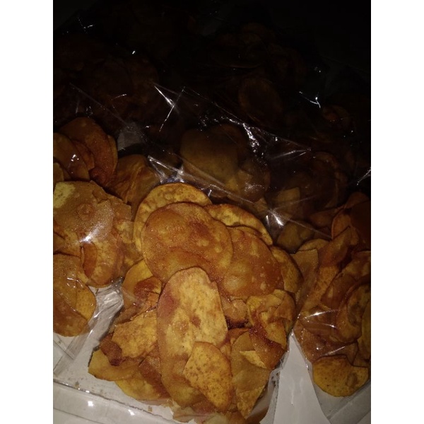 

keripik mbhote manis