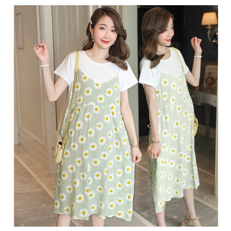 Dres wanita dewasa / DRESS Ibu hamil 9902 import