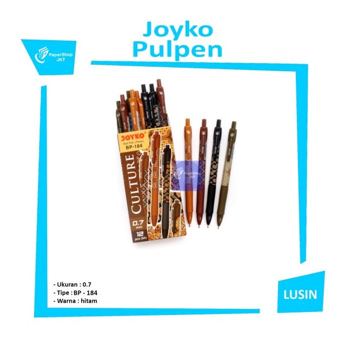 

Pulpen Joyko Culture Batik BP-184 HITAM ( Per Pcs )