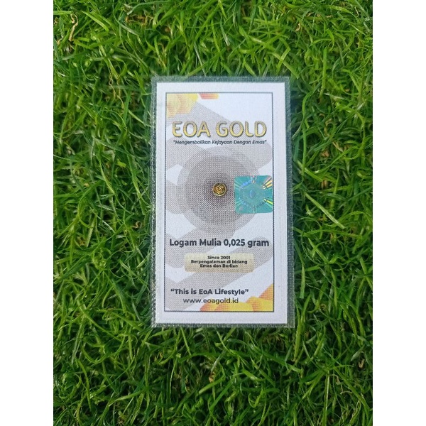Logam Mulia / LM EOA gold 0,025gr