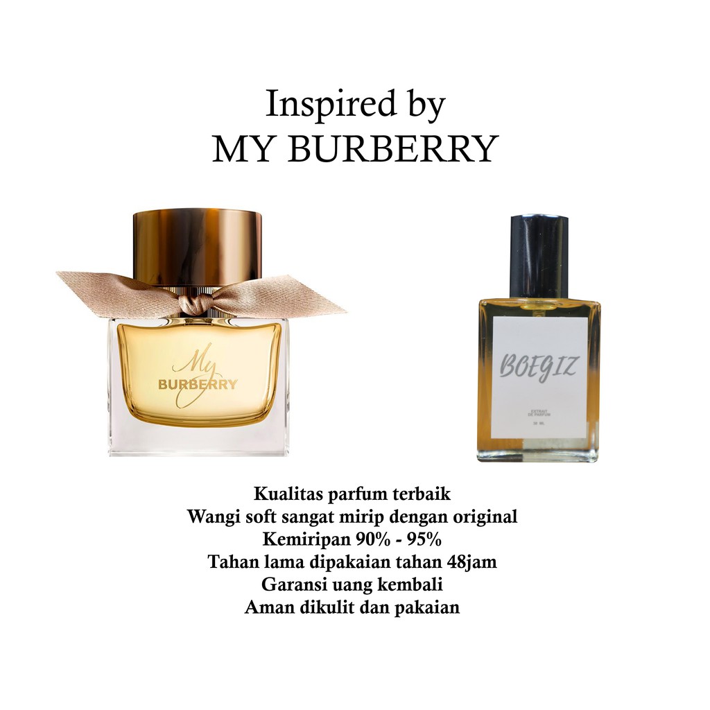 BOEGIZ PERFUME Inspired by My Burberry - Parfum Wanita