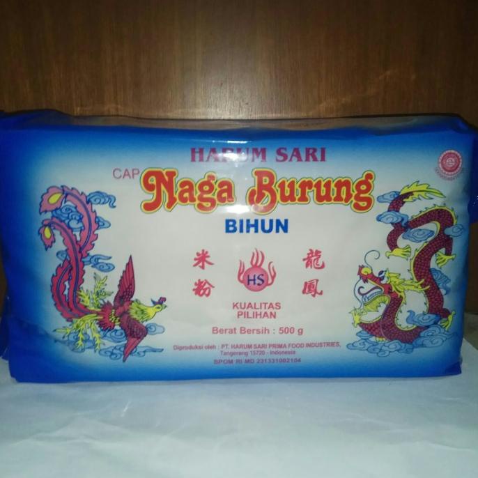 

Promo Awal tahun bihun naga burung 500gr (Harum Sari) Promo Awal tahun