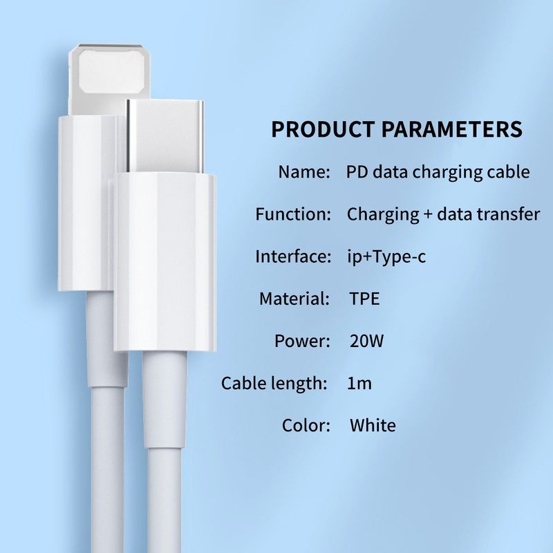 PROMO KABEL DATA Vibox PD20w FOR IPH12 usb c to LIGHTHING