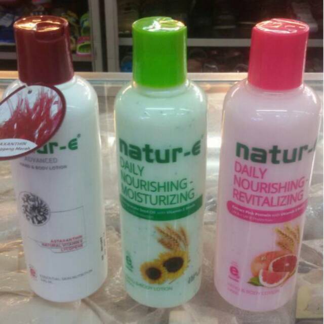 Natur E hand body lotion