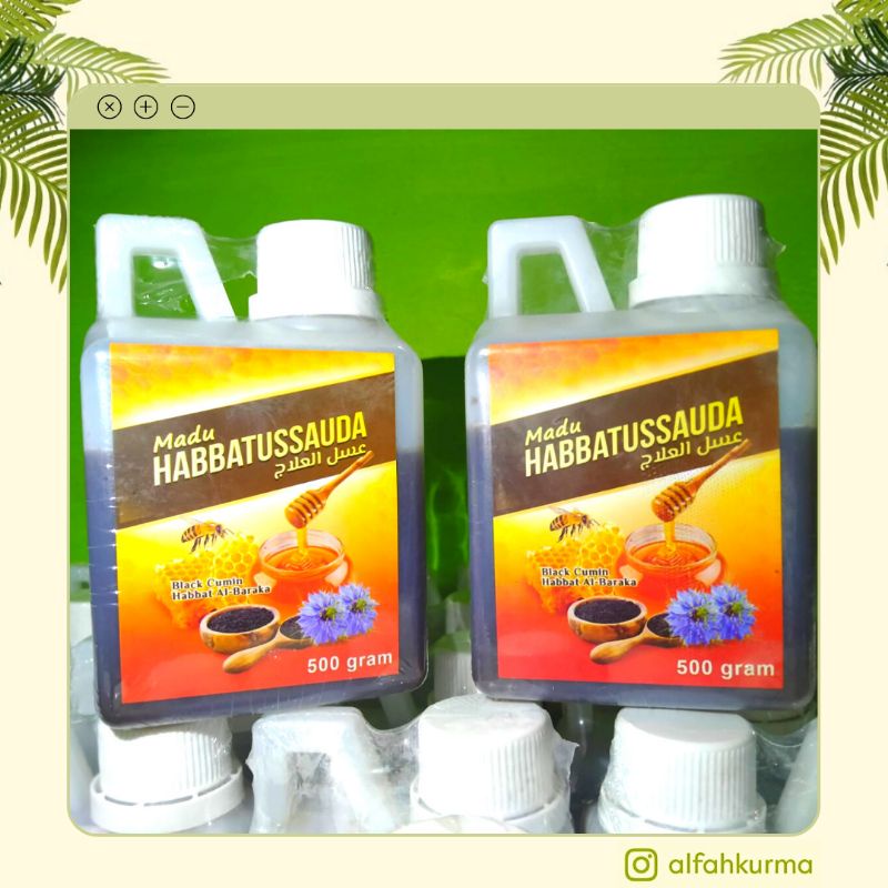 

Madu Habbatussauda 500 gram