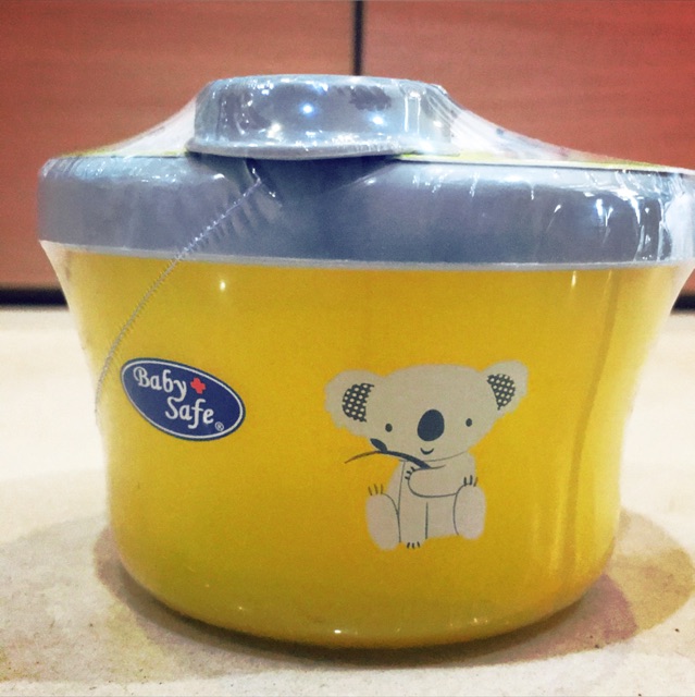 Baby Safe - Milk Powder Container (SATUAN) / Tempat Susu Bayi / Kedap udara / Anti Tumpah / Tempat susu Anti Tumpah / Plastic / Travel Friendly