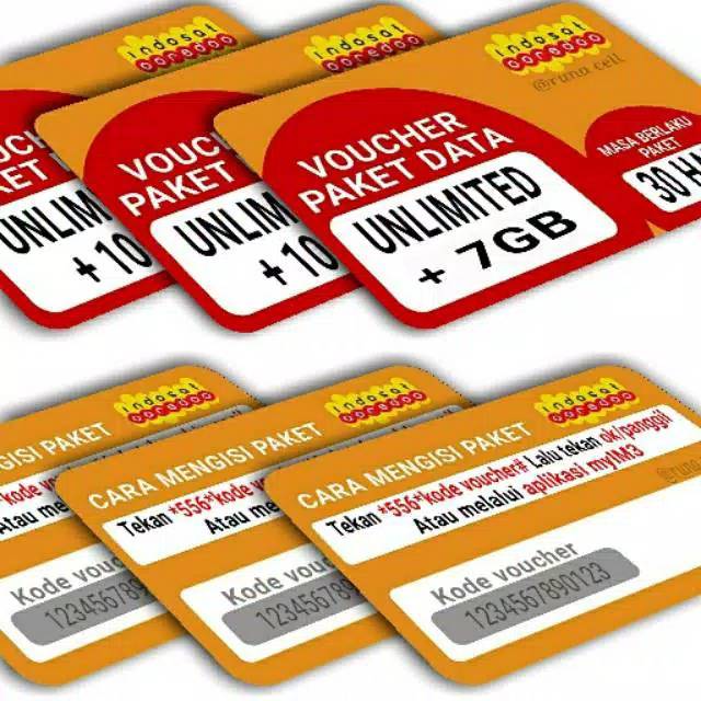 Voucher kuota Indosat