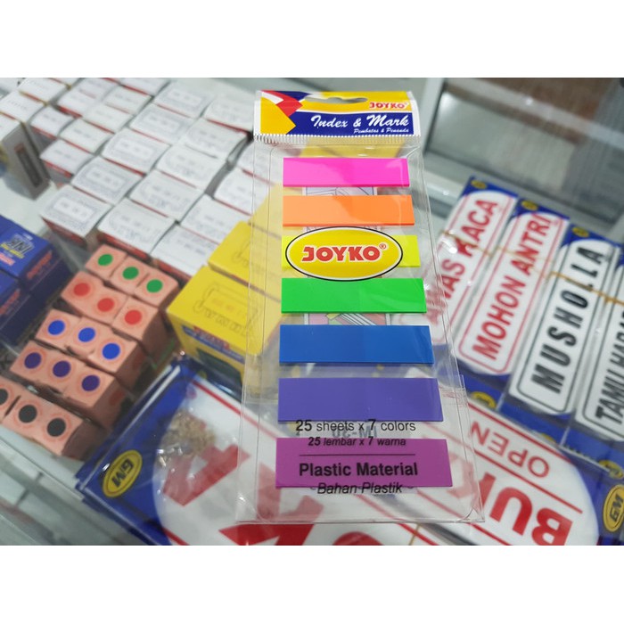 

Langsung Order POST-IT IM-30 PLASTIK KOTAK / JOYKO / PEMBATAS Terlaris