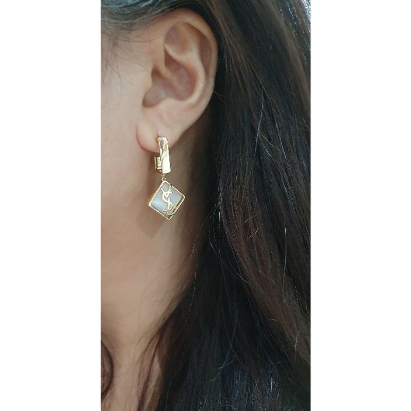 Anting Silver925 Perak Mata Kilau anting silver Anti Karat anti alergi  kilap TS1902