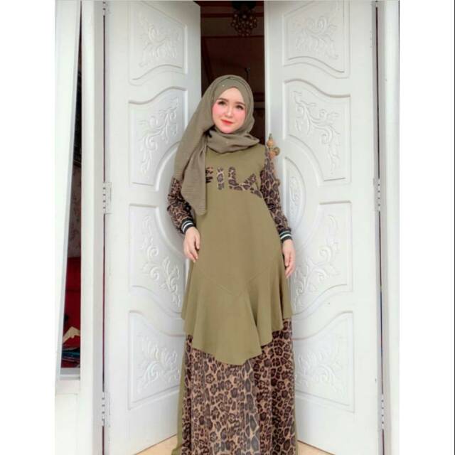 Gamis. Dress suede import