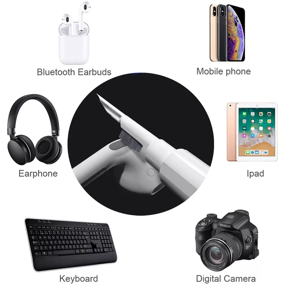 Saiia Store Set Pembersih Serbaguna Untuk Keyboard, Headset  dan lainnya dengan Model Simple dengan aneka pilihan model