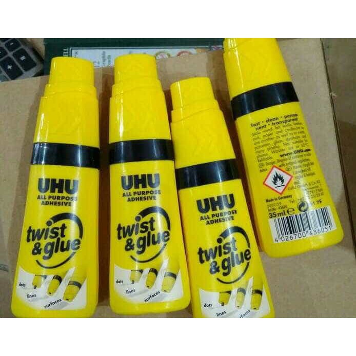 

Lem Twist cair UHU Glue 35 ml lebih Efisien dan murah