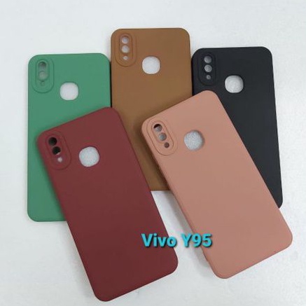 Case ProCamera Soft Matte With Camera Protector 9D Vivo Y12 Y15 Y17 Y91 Y95 Y71