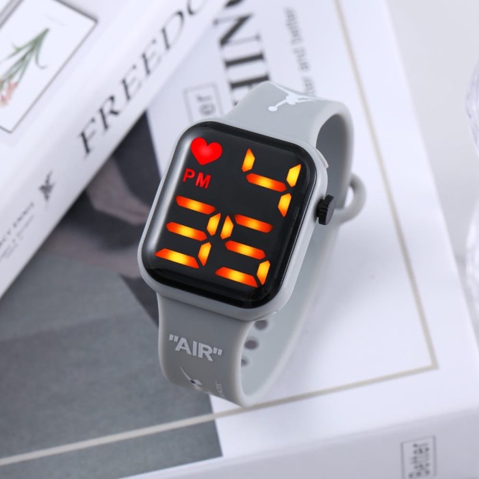 BISA COD - Jam Tangan Wanita Mewah Dan Elegan Jam Tangan Wanita Dewasa JAM TANGAN WANITA NIKE TREND LED DIGITAL STRAP RUBBER TERLARIS