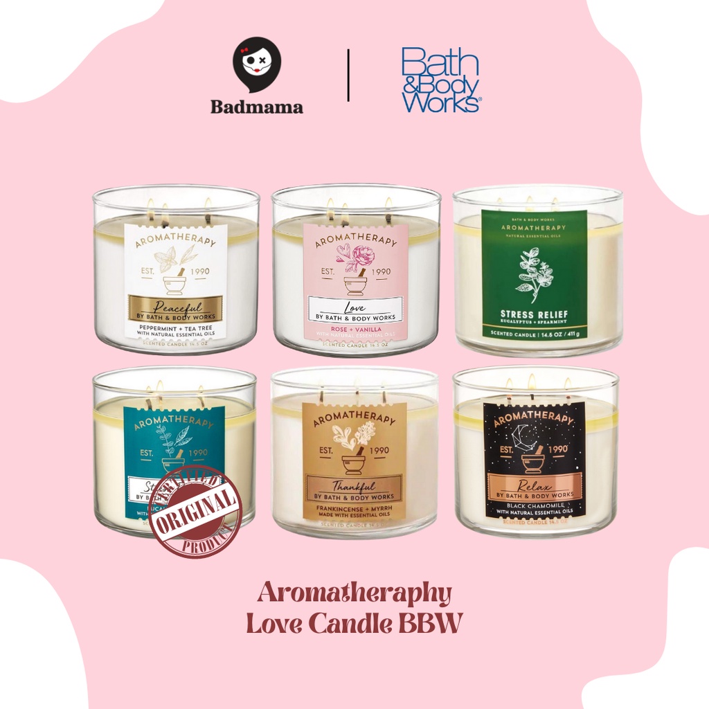 Jual Aromatherapy Love Candle BBW Bath and Body Works Shopee Indonesia