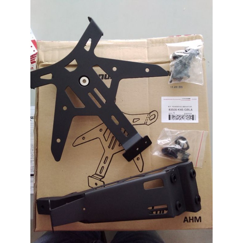 KIT FENDER ELIMINATOR CBR 150R LED ASESORIS CBR150R ASESORIS SPAKBOR BELAKANG CBR150R 83500K45GBLA