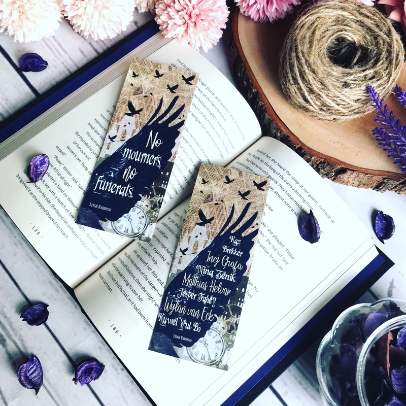 

No Mourners, No Funerals (Six of Crows) bookmark