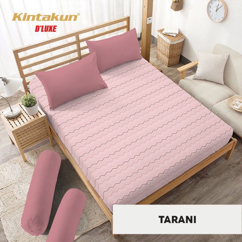 Sprei Kintakun D'luxe TARANI King 180x200 No.1 - Queen 160x200 No.2 Tinggi 20-30cm